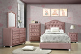 Reggie Pink Fabric Chest Model 30826 By ACME Furniture